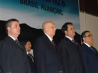 O governador em exercício Antonio Anastasia participou da abertura do evento