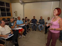 Turma do curso superior de Tecnologia em Gestão de Segurança Prisional 