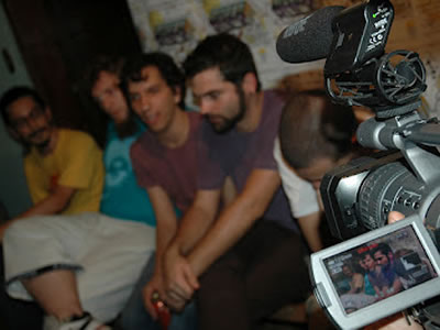 Entrevista com a banda 'Aeromoças e Tenistas Russas' no GR 2011 (Divulgação / Coletivo Semifusa)