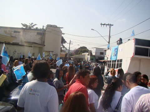 Assembleia dos servidores da educação durante a greve do ano passado (Foto: Arquivo)